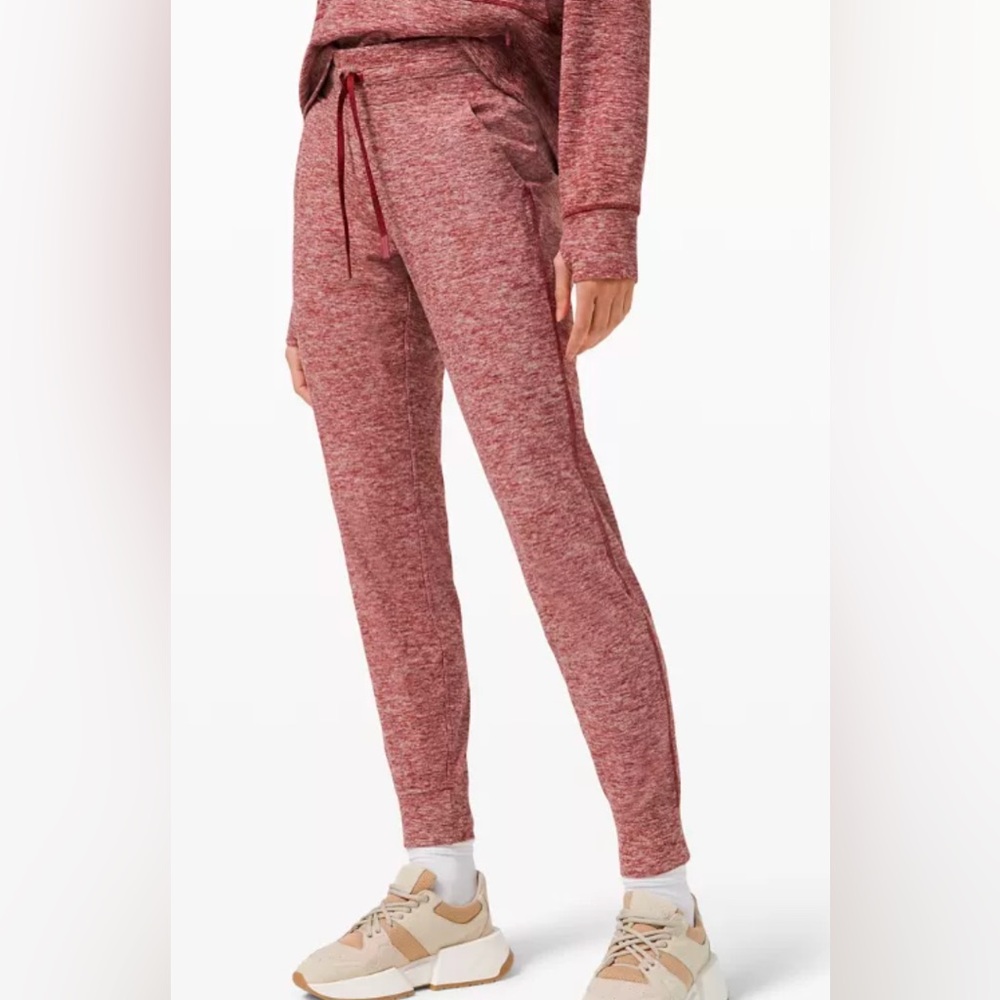 Lululemon women’s Ready to Rulu jogger in heathered Savannah size 6 - Picture 2 of 11